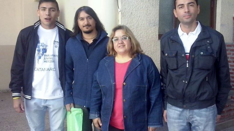 Joven catamarqueño en la instancia internacional de Parlamento Juvenil del Mercosur