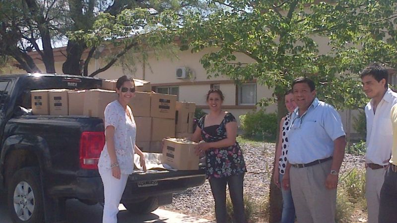 Pisadas Saludables sigue entregando kits educativos