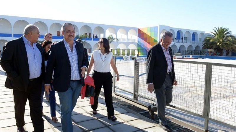 La gobernadora inauguró obras en Icaño