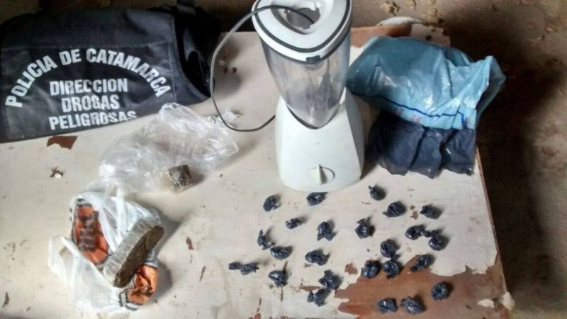 Secuestran importante cantidad de droga