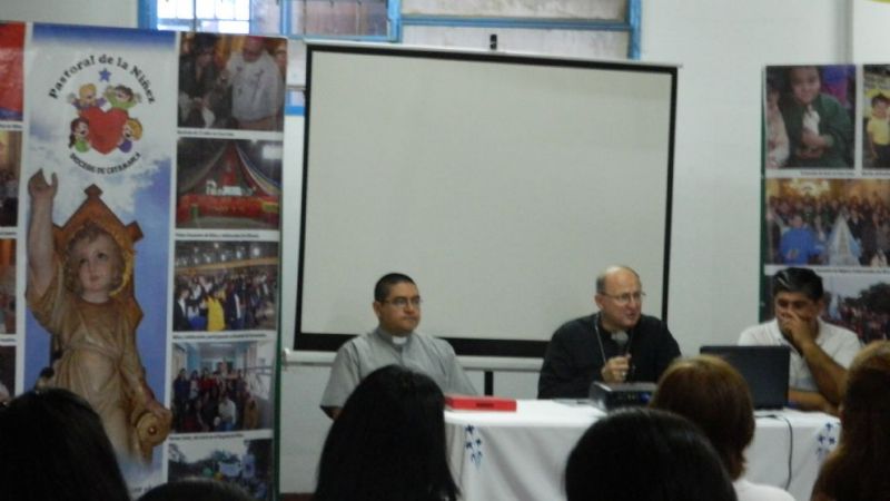 Representantes de la Pastoral de la Niñez de Capital e interior participaron de encuentro