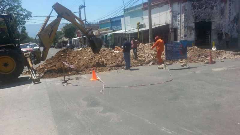 Comenzaron trabajos de tendido eléctrico subterráneo en la Capital