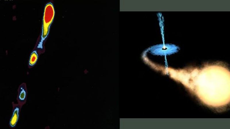 Un agujero negro provoca el nacimiento de estrellas en nuestra Galaxia