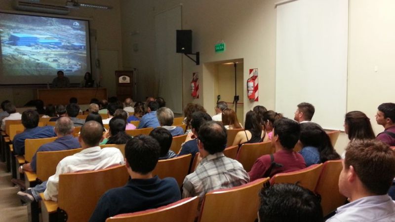 Geólogos de Alumbrera expusieron sobre el proyecto de Bajo el Durazno