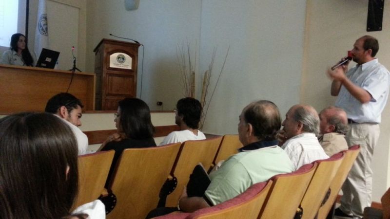 Geólogos de Alumbrera expusieron sobre el proyecto de Bajo el Durazno