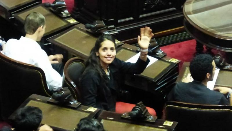 Alumnos de Catamarca debatieron en el Congreso de la Nación