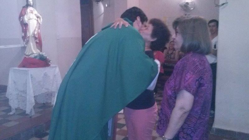 Despiden en Chumbicha al Padre Manzaraz, nombrado Vicario Parroquial de Andalgalá