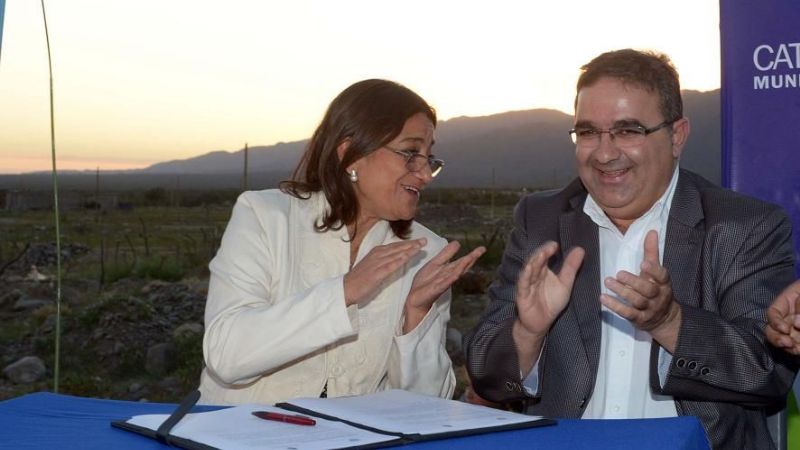 Corpacci y Jalil anunciaron obras que beneficiarán a más de 2000 familias