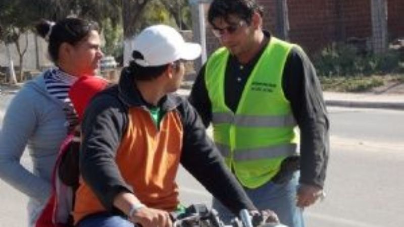 Intenso trabajo de asistencia a más de 40 mil peregrinos en Los Altos