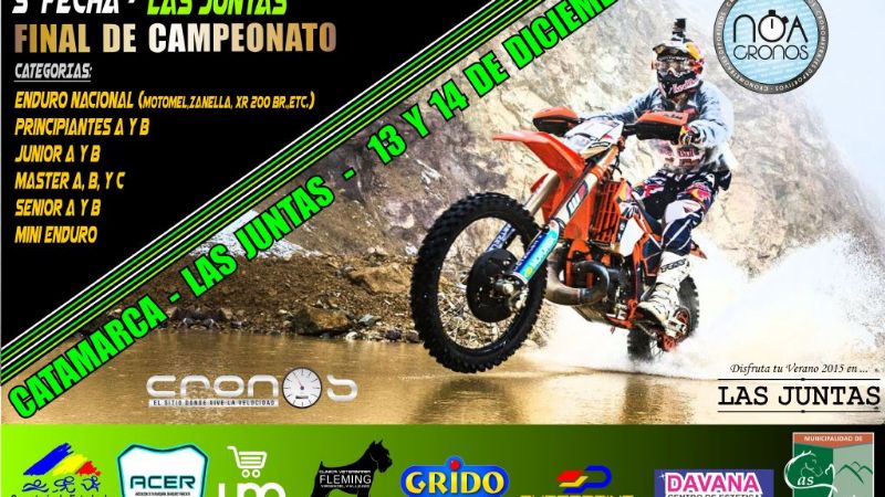 5° Fecha y final de Campeonato de Enduro