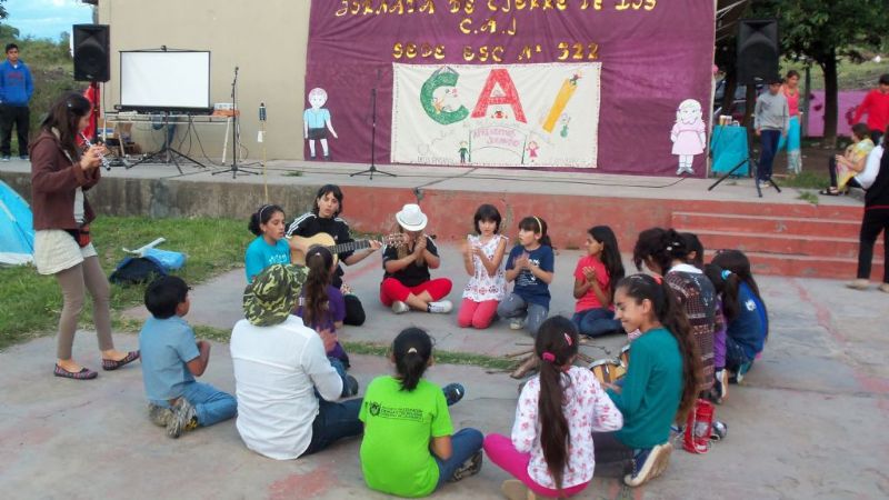 Los más pequeños cerraron las actividades del CAI en Ancasti