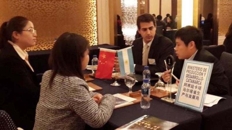 Relaciones comerciales de Catamarca con inversores chinos