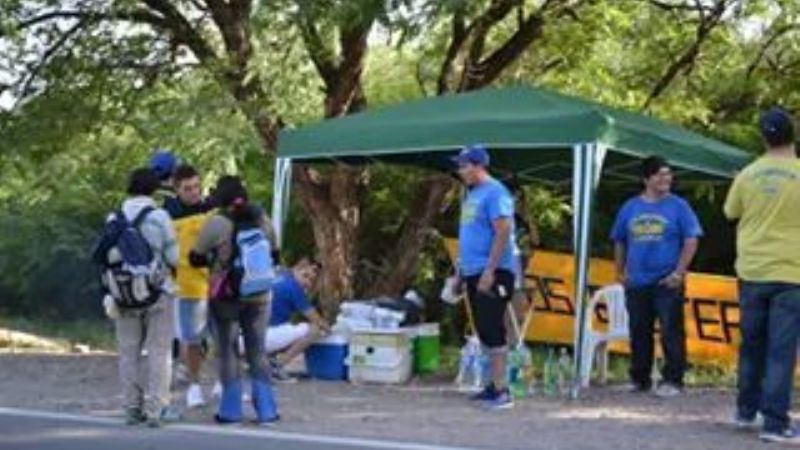 Festejan el día Internacional del Hincha de Boca