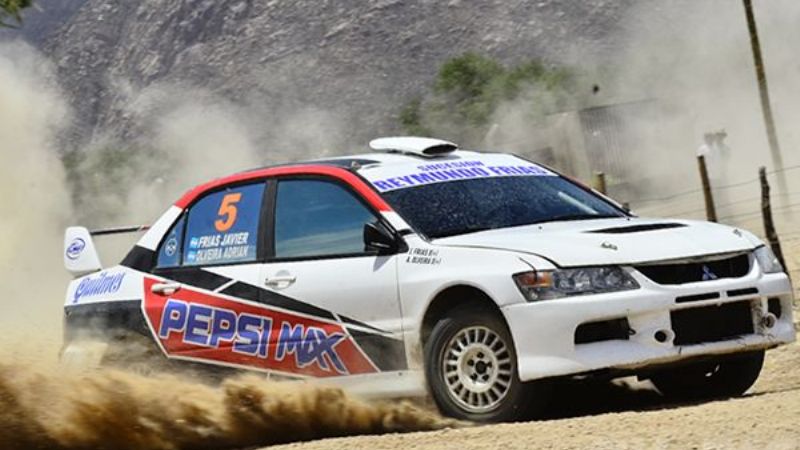 Javier Frías dominó la 1ra. etapa en el GP de Sanagasta, La Rioja