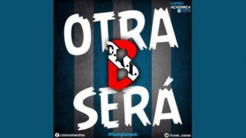 Racing también sacó sus afiches por el campeonato