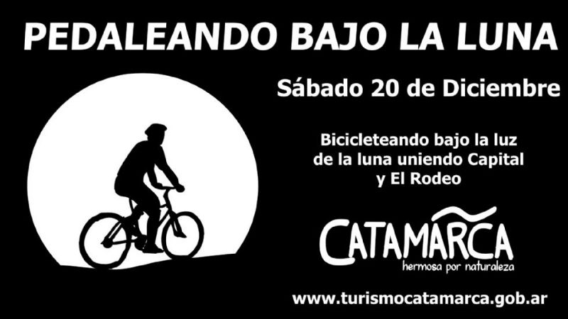 Se presenta “Pedaleando bajo la luna”