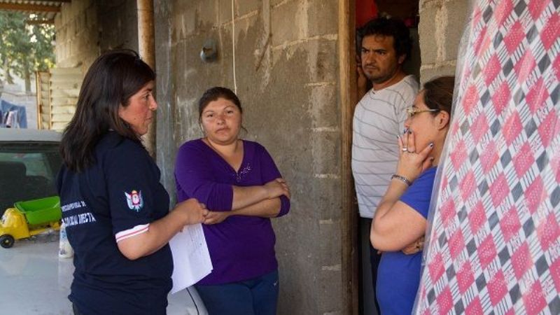 “Son familias que reciben asistencia permanente”