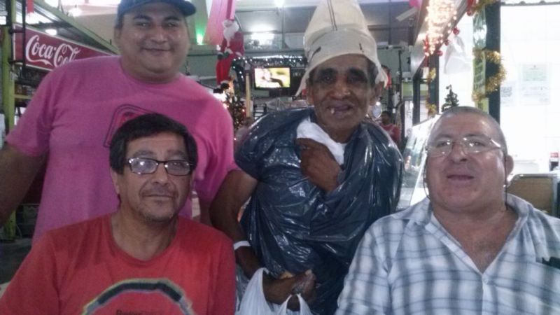 Apareció el “hombre de la bolsa” y volvió la leyenda