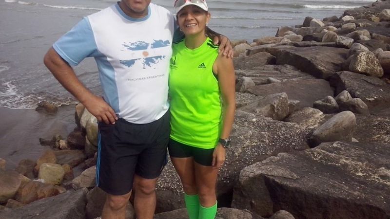 Jesús Arnaldo Maza y sus tres maratones en el 2014