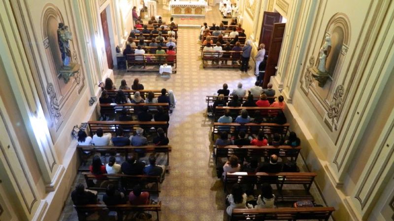 Oración ecuménica por la paz en la capilla del antiguo Seminario