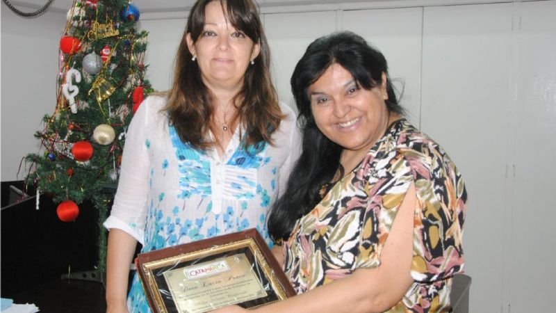 Turismo distinguió a sus empleados