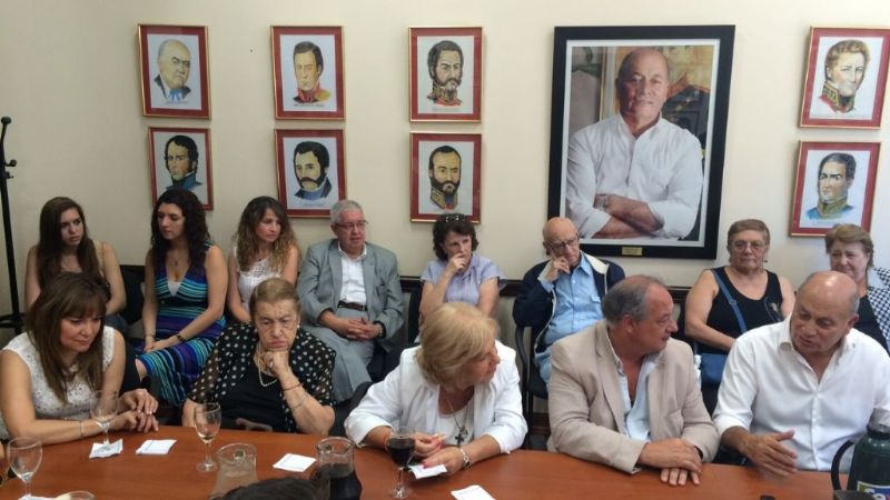 Myrian Juárez en acto de UATRE