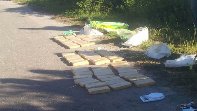 Secuestraron gran cantidad de droga en un procedimiento en Paclín