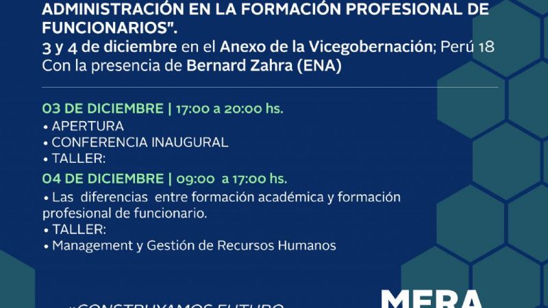 Primer Seminario de Formación Profesional de Funcionarios