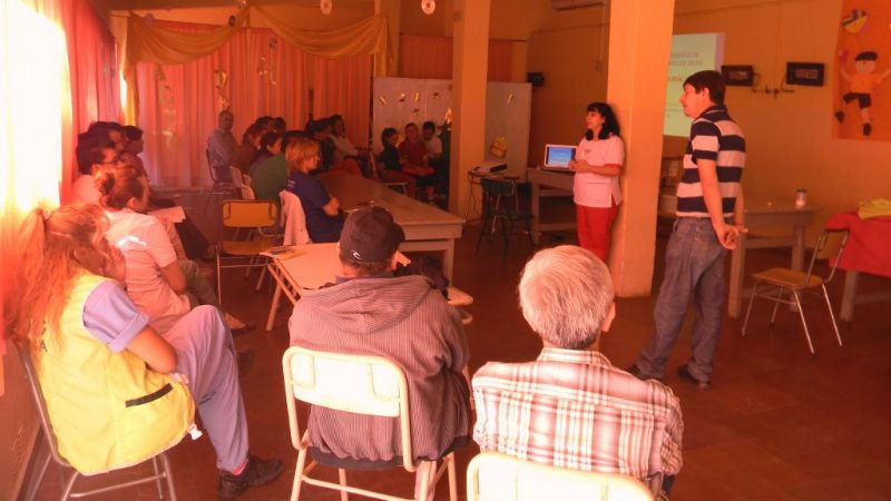 Finalizaron las jornadas de sensibilización de Residuos Peligrosos en Establecimiento de Salud