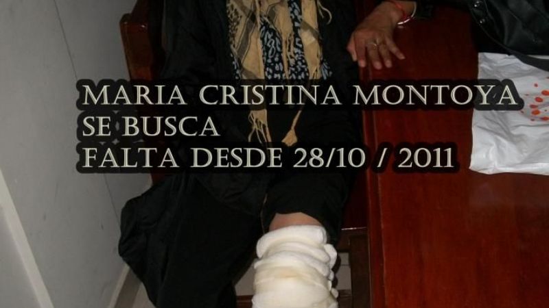 Más de tres años sin Cristina Montoya