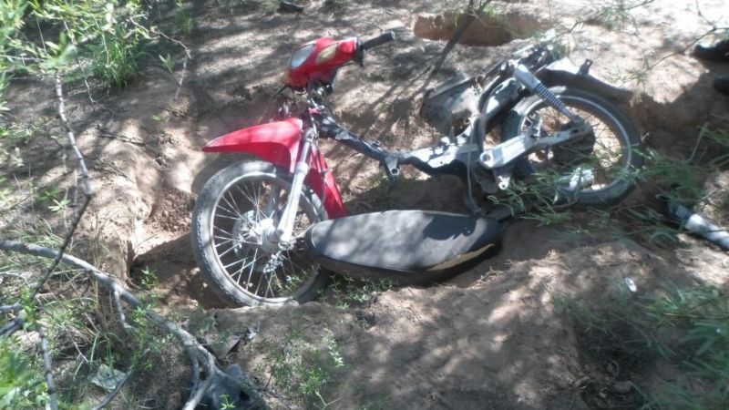 Encuentran motopartes en Recreo