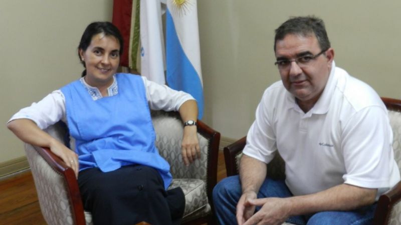 Jalil y Jimena Herrera se reunieron para dialogar sobre la tarea legislativa