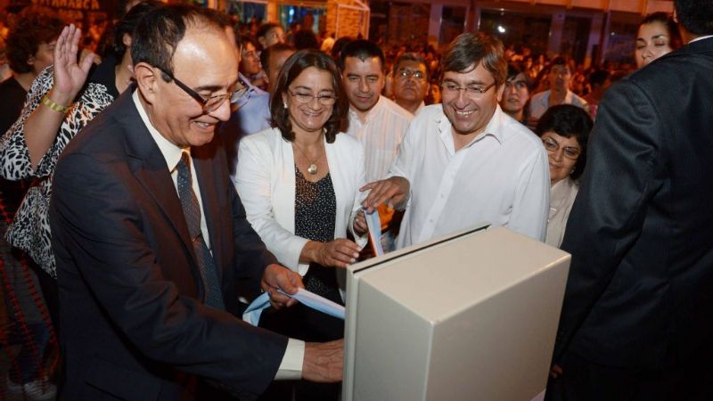 Lucía inauguró importantes obras en el cumpleaños de Belén