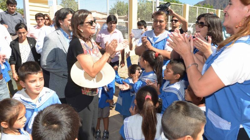 Lucía inauguró importantes obras en el cumpleaños de Belén