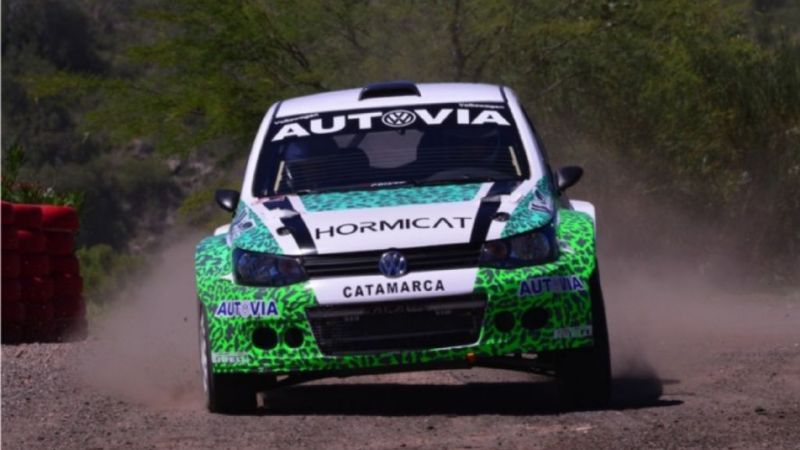 D’Agostini completo la 1ra Etapa del Gran Premio de Rally en San Luis