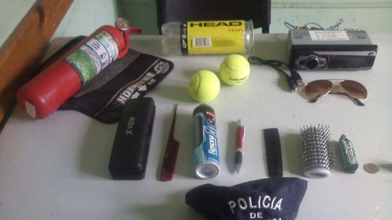 Atrapan en un baldío a dos jóvenes tras cometer varios robos