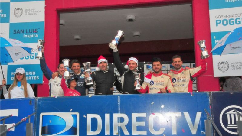 D’Agostini terminó tercero en el campeonato de la Copa Maxi Rally