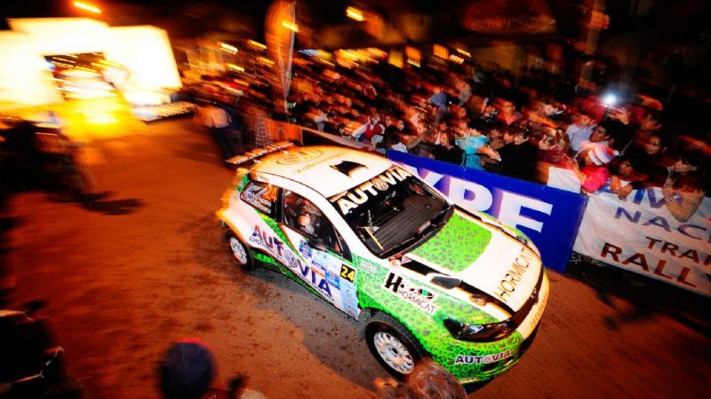 D’Agostini terminó tercero en el campeonato de la Copa Maxi Rally