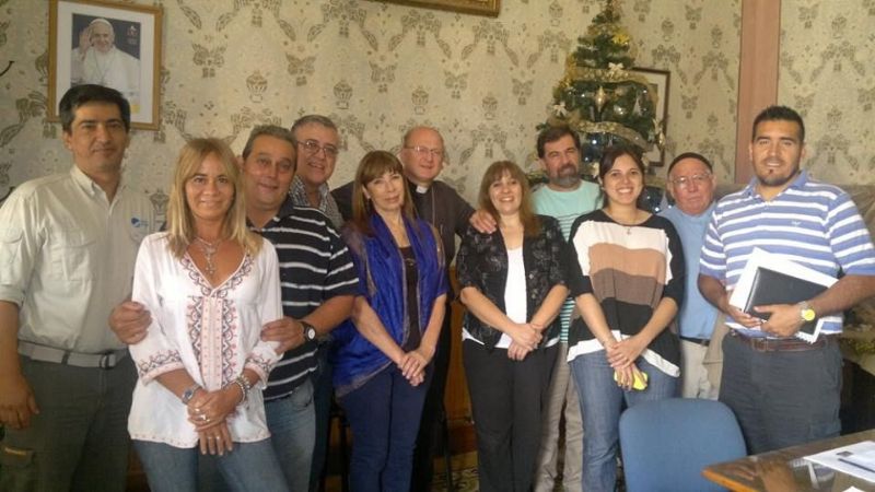 El Obispo recibió a la comisión del Movimiento Familiar Cristiano