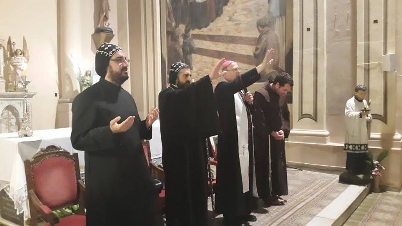 El Obispo de Catamarca y Arzobispo de la Iglesia Siria Ortodoxa rezaron por la paz en el mundo