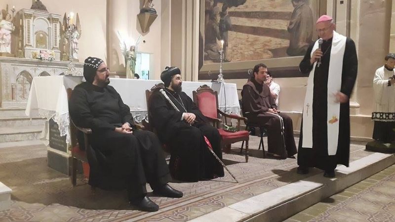 El Obispo de Catamarca y Arzobispo de la Iglesia Siria Ortodoxa rezaron por la paz en el mundo