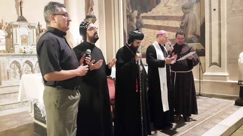 El Obispo de Catamarca y Arzobispo de la Iglesia Siria Ortodoxa rezaron por la paz en el mundo