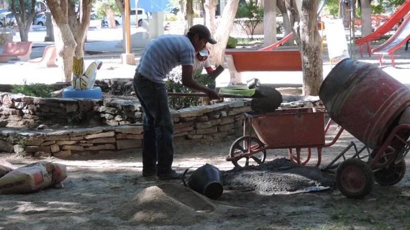 Mejoras y refacciones en Plaza Belgrano