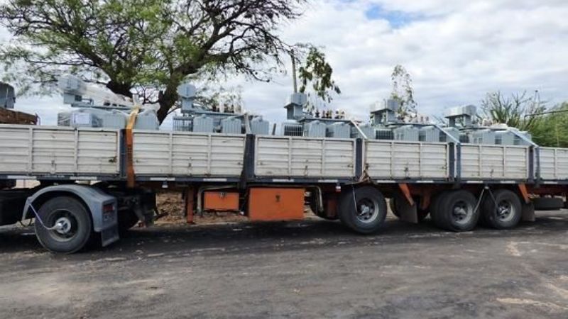 Nuevo transformador de potencia para la Capital