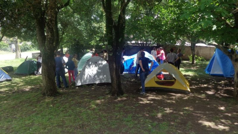 Más de 80 jóvenes participaron del primer campamento juvenil interparroquial en El Alto