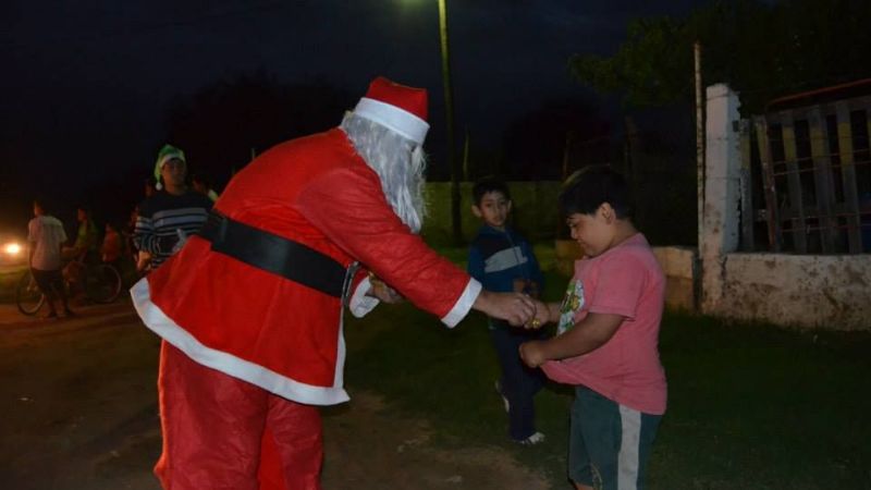 Papa Noel y los Reyes Magos en Valle Viejo