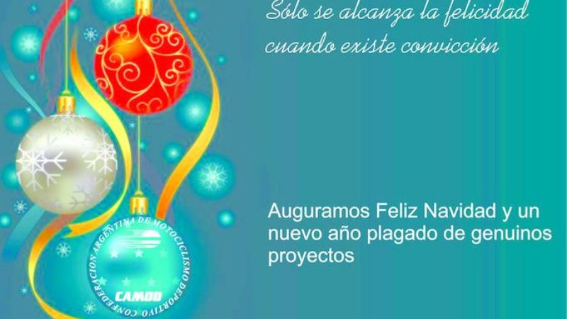 La CAMOD saludó por las fiestas de fin de año
