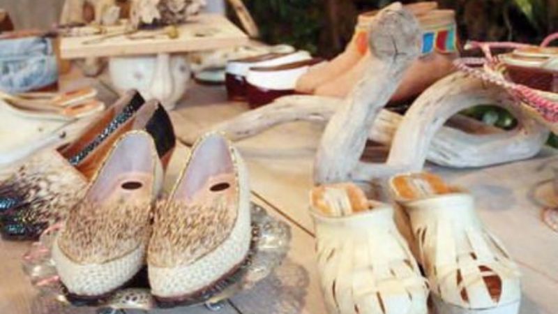 Emprendedora santiagueña diseña y fabrica zapatos exclusivos que recorren el mundo