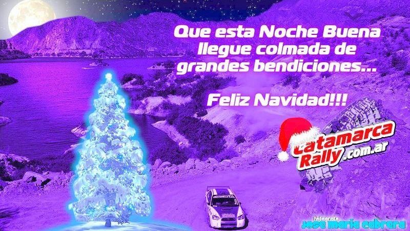 Saludo de José María Cabrera, de “Catamarca Rally”