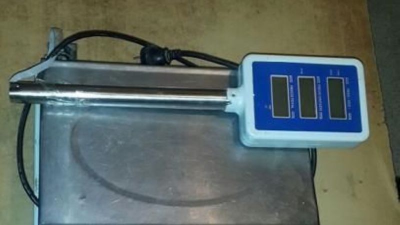 Recuperan una balanza digital robada